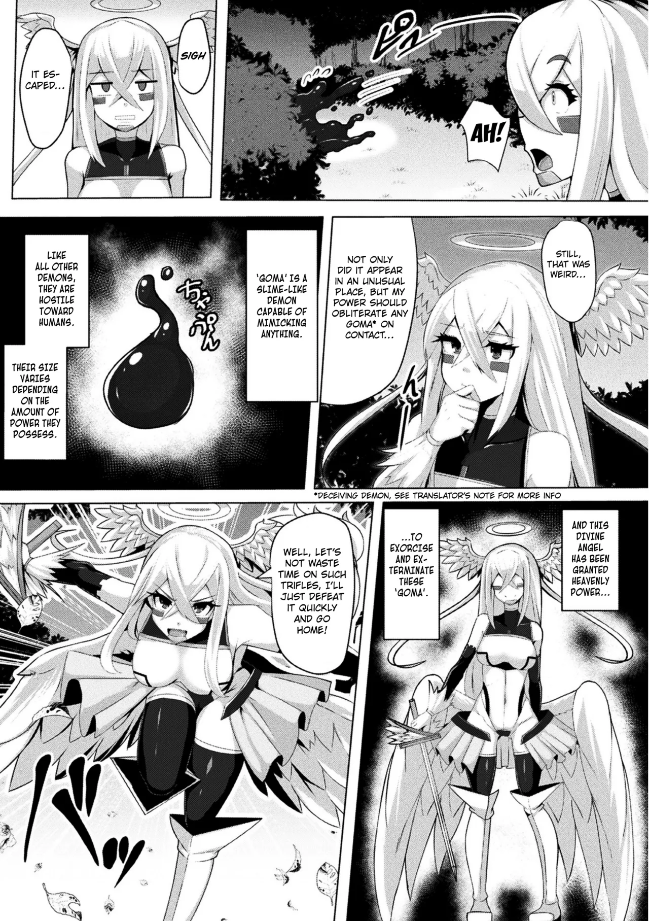 The angle falls into darkness  2D Comic Magazine Mahou Shoujo Naedokoka Keikaku Vol. 2 page 3 full
