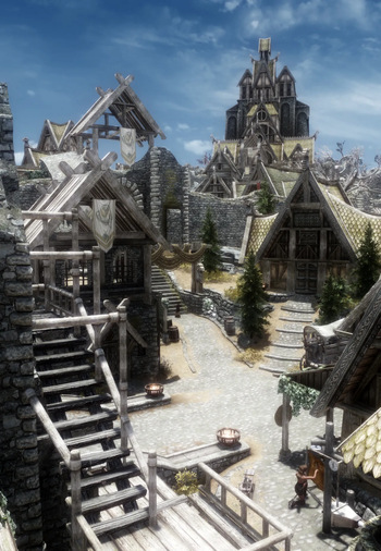 NPCs of Whiterun: Plains District - nonstickypants cover