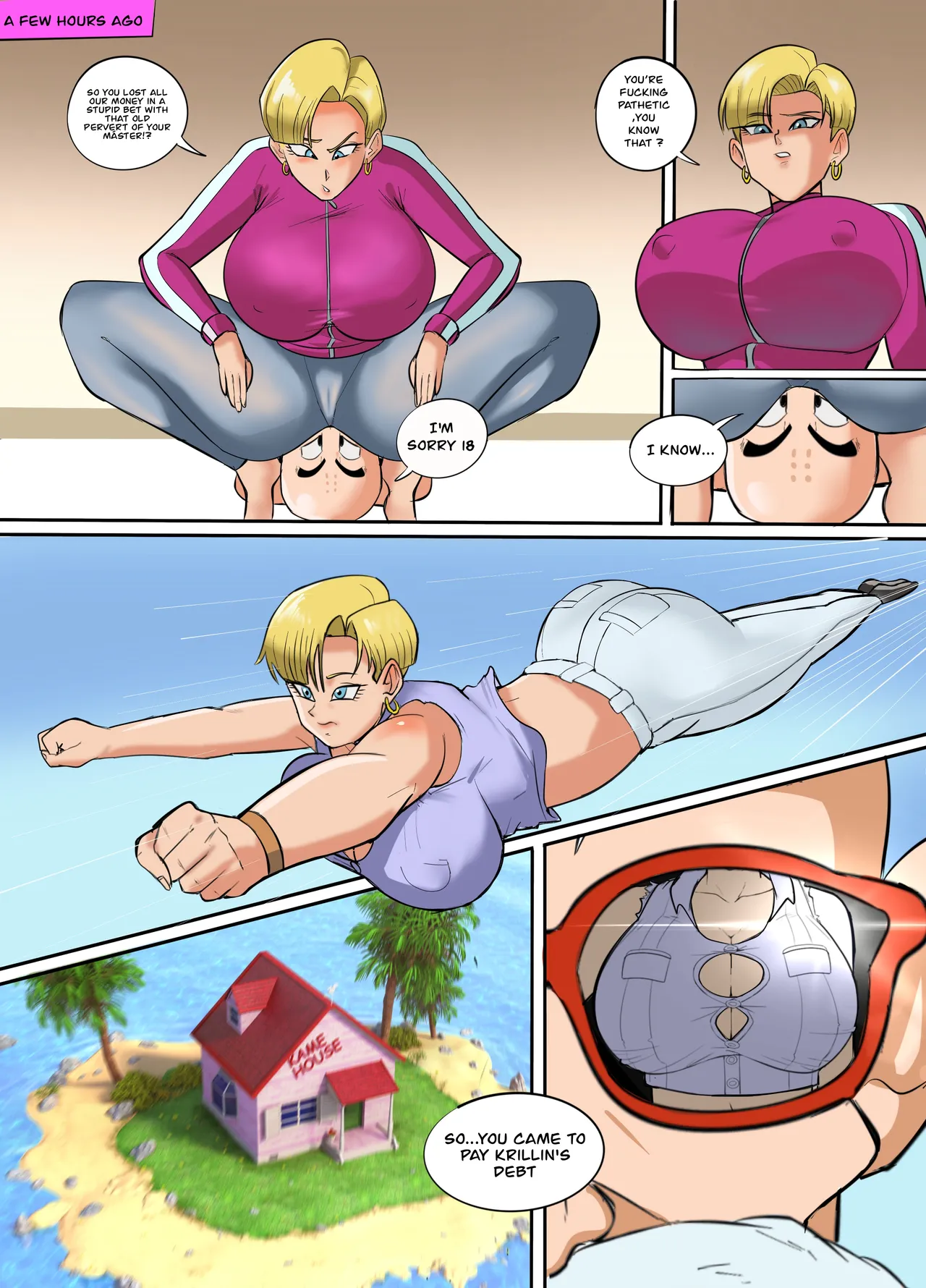 Android 18 x Roshi page 2 full