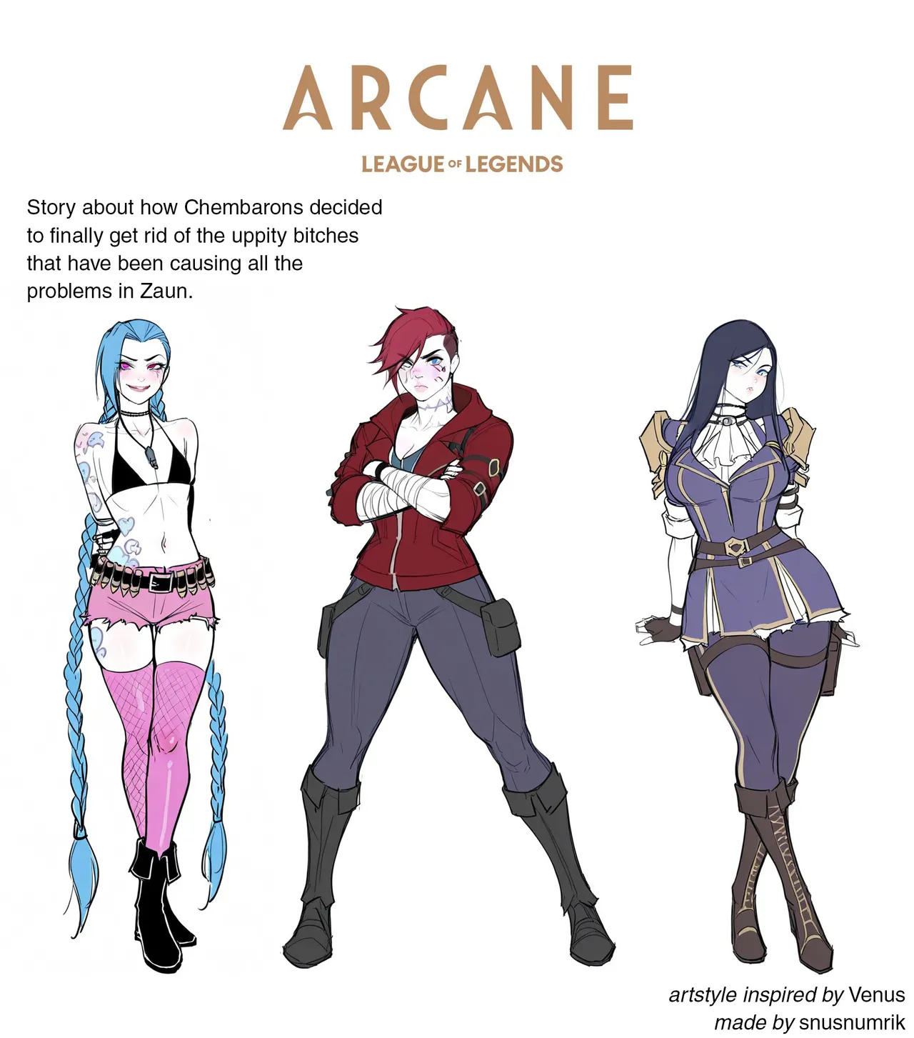Arcane Story _ league of legends page 1 full