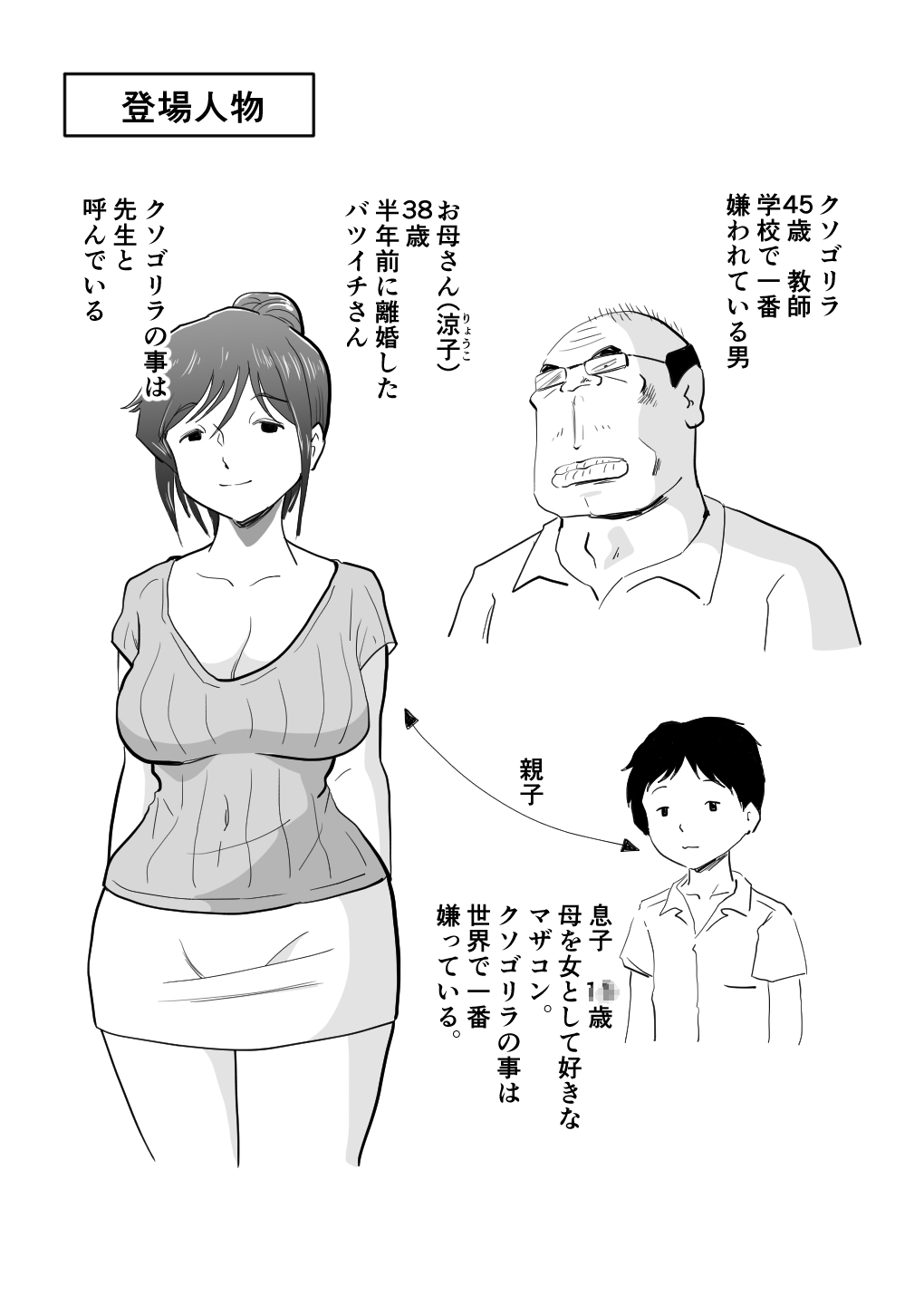 Sekai de Ichiban Kirai na Yatsu ni Haha ga Netorarete Imashita page 2 full