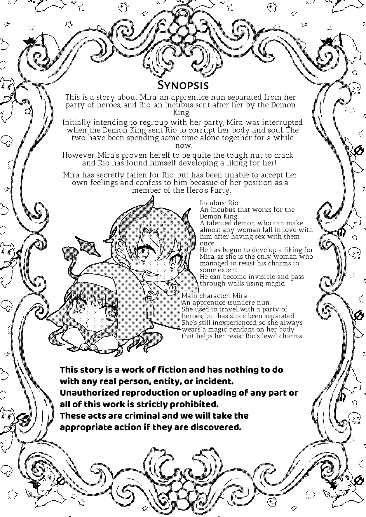 Obsessed Little Incubus Wants to Corrupt This Tsundere Nun! page 2 full