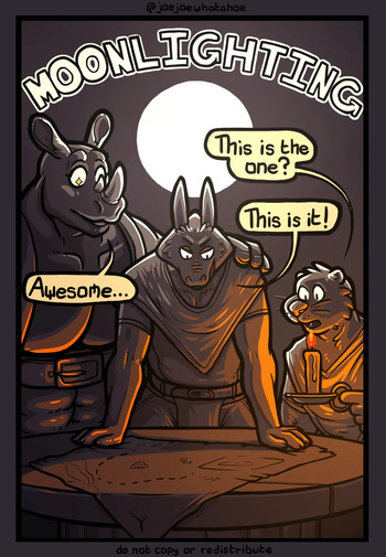 Moonlighting cover