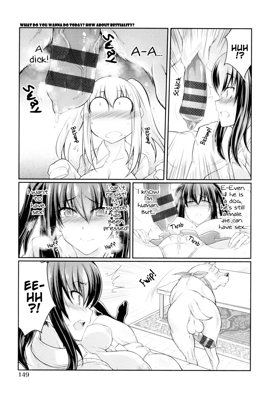 Kyou wa Nani Suru? Juukan Suru? | What Do You Wanna Do Today? How About Bestiality? page 9 full