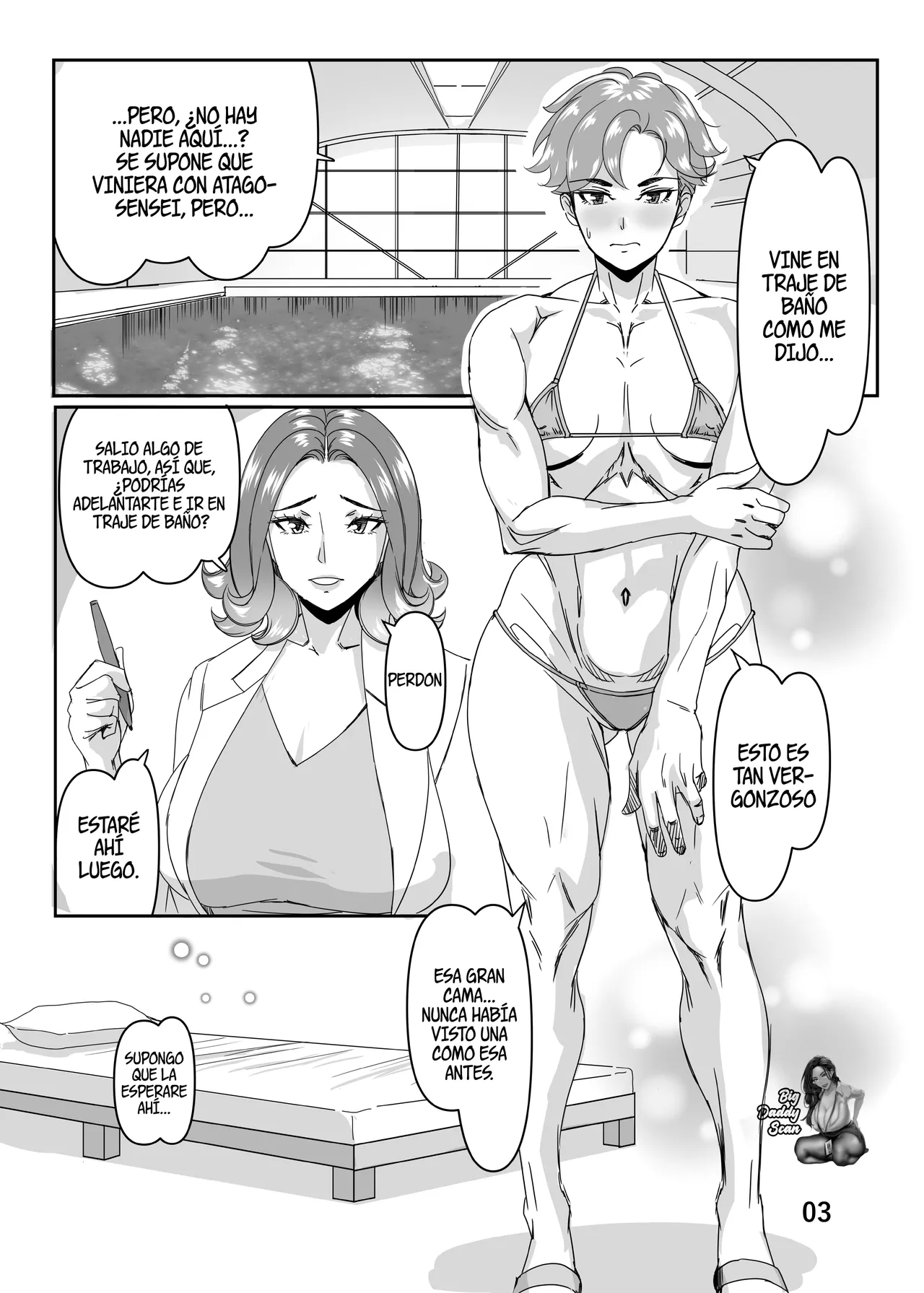 Poolside de Sensei-tachi to Tanoshindemasu 3 | Divirtiendome Con Las Profesoras Junto A La Piscina page 3 full