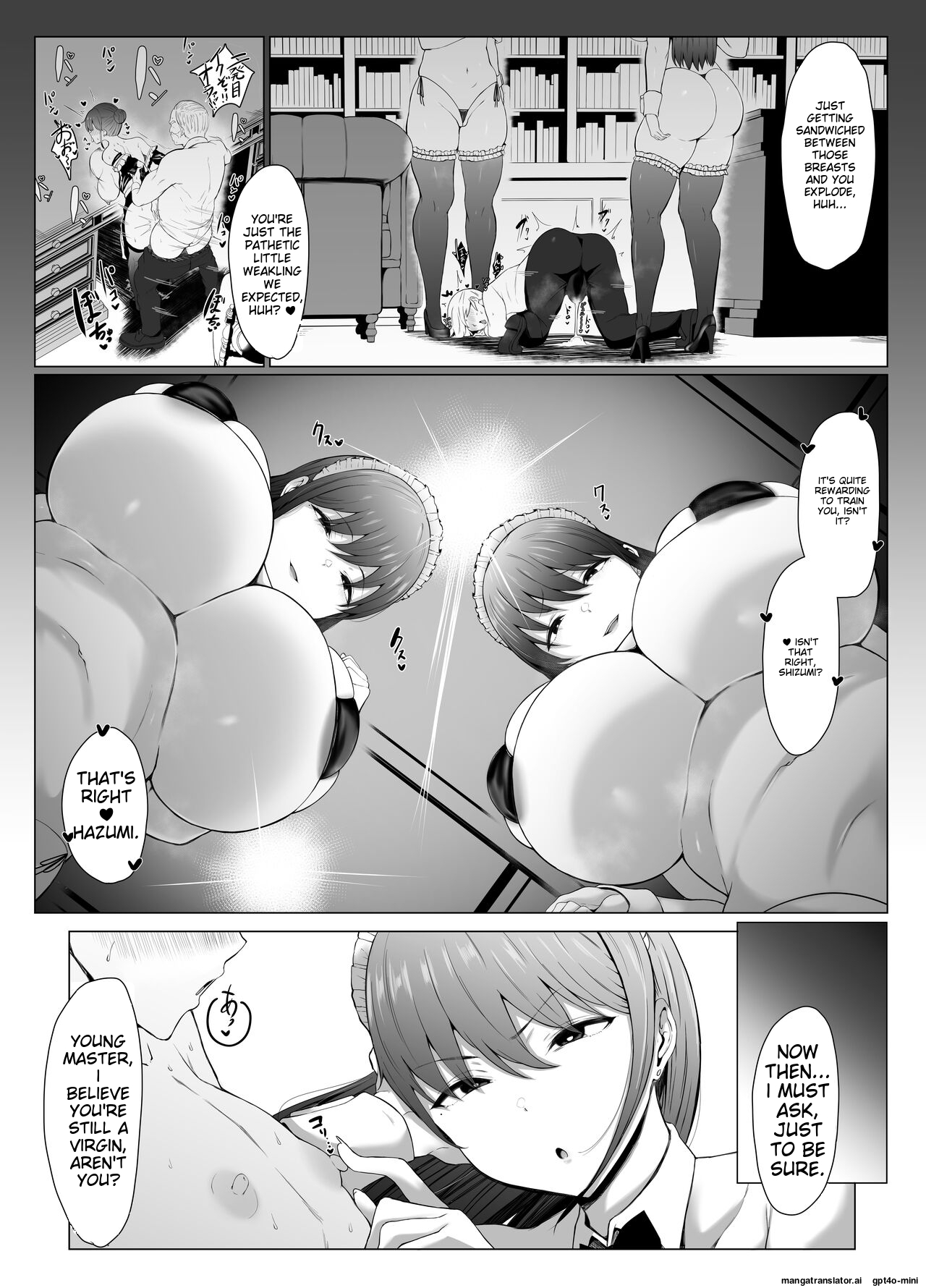 Koushinchou Futago Maid no Ochinpo Lesson page 10 full