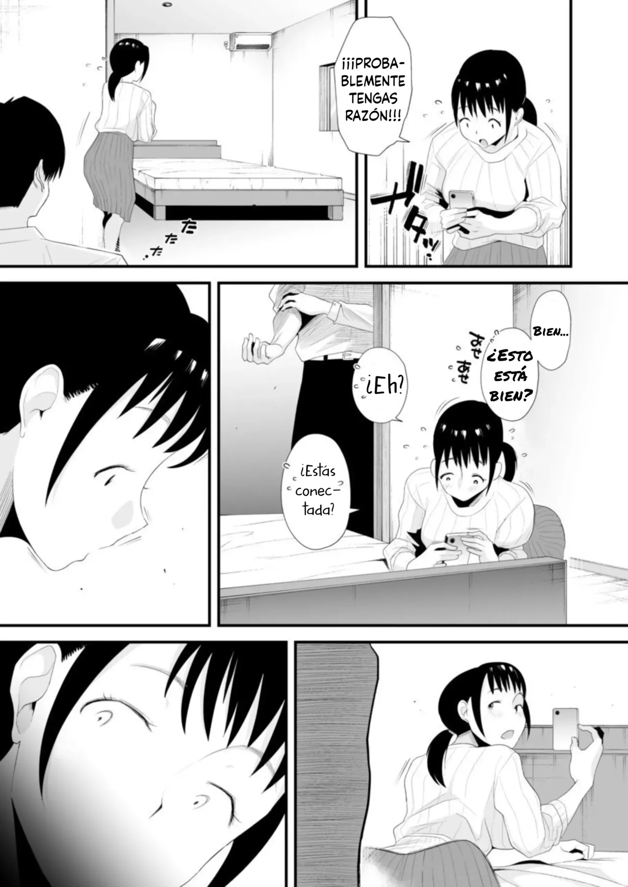 Netorare Shimai ~Ane no Danna to Honki Sex~ | Netorase de Hermanas ~Sexo Serio con el Esposo de mi Hermana~ page 9 full