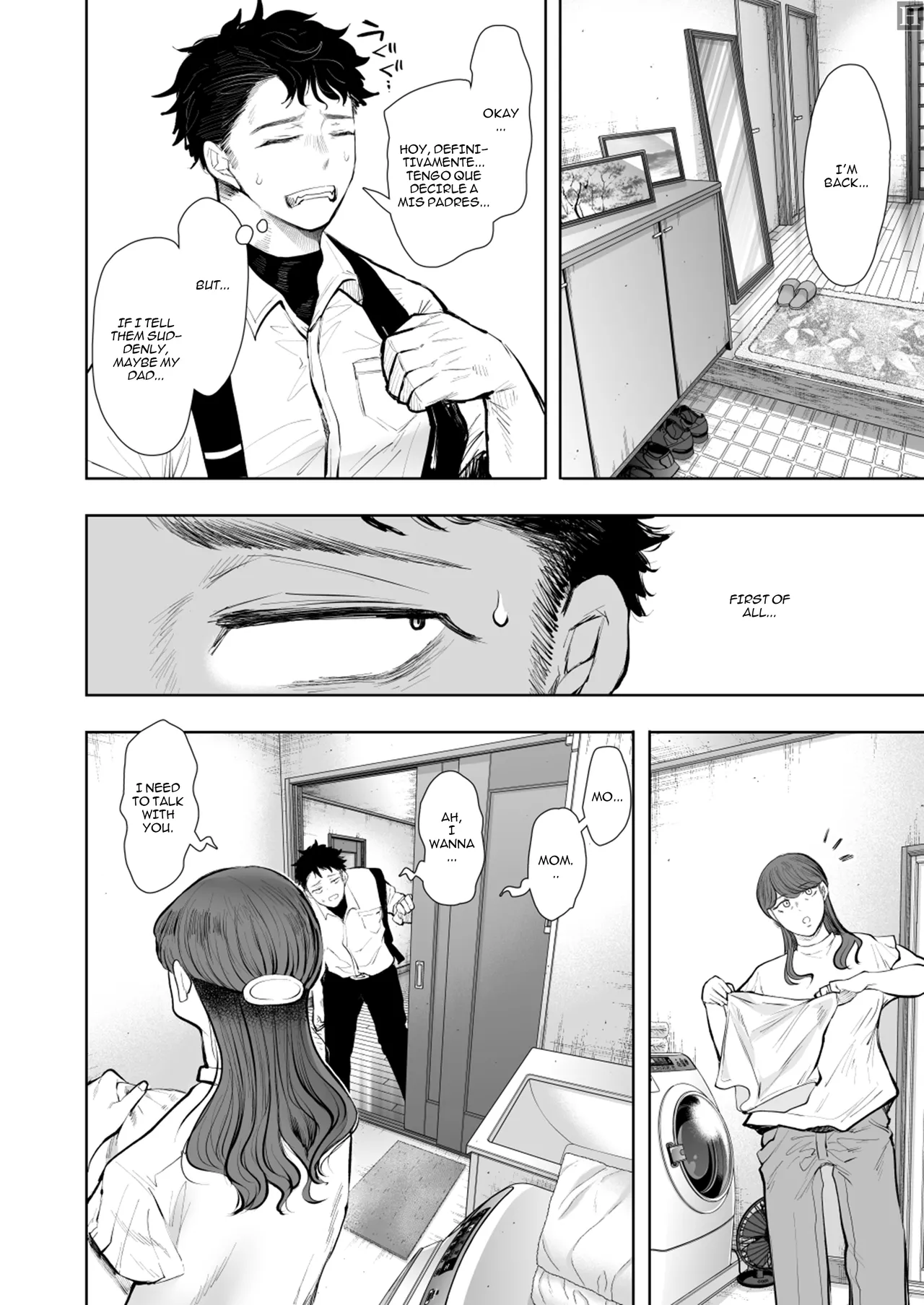 Ore to Oba to no Himeyakana Yokubou page 9 full