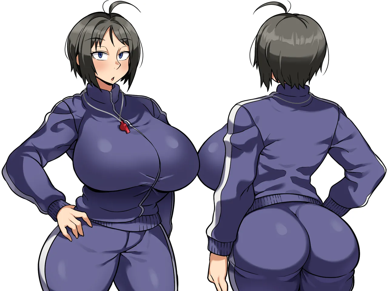 お尻大っきい！お仕置き先生 page 2 full