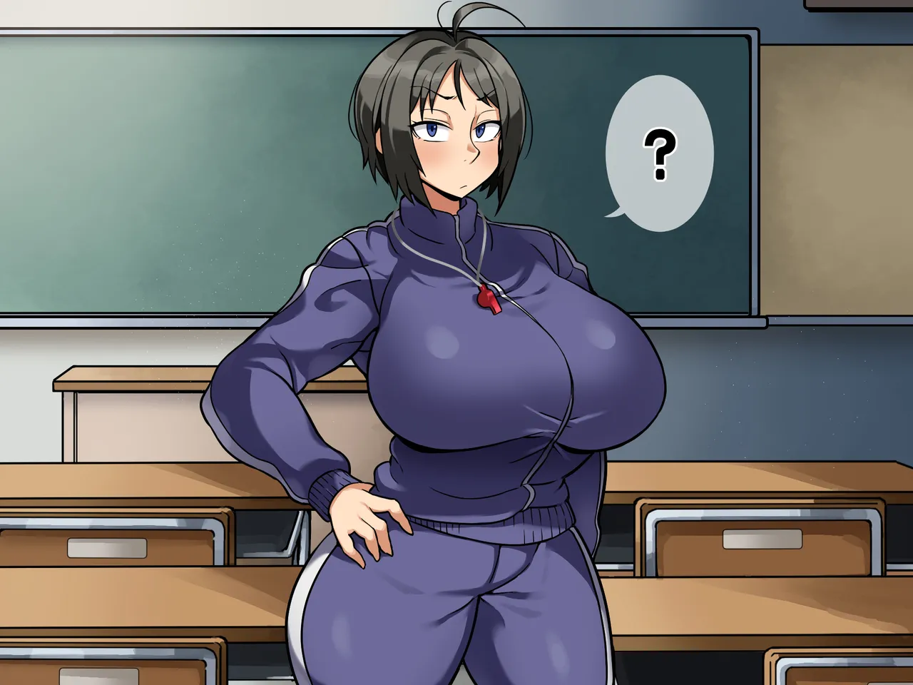 お尻大っきい！お仕置き先生 page 9 full
