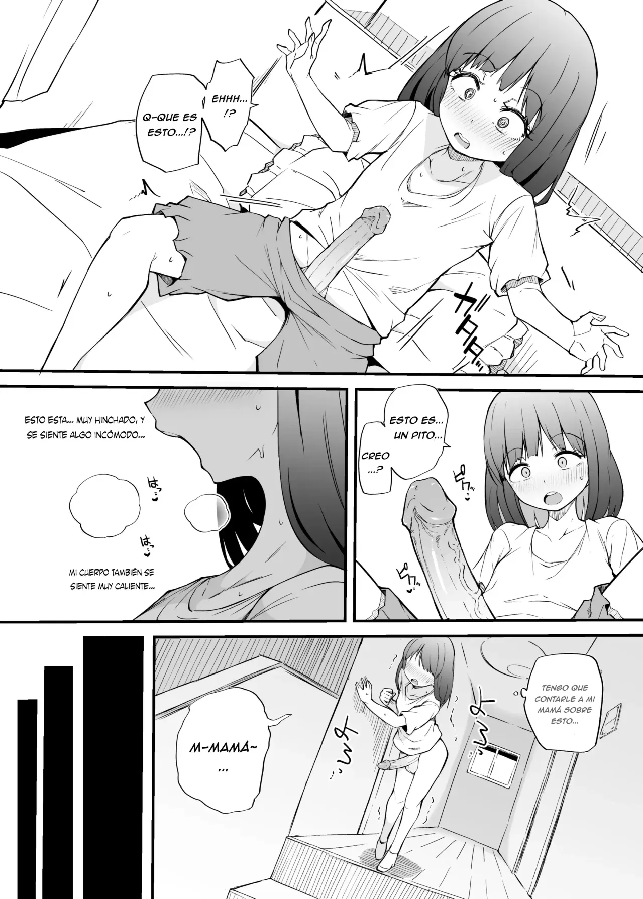 Asa Okitara Futanari ni | Cuando Me Desperte Por La Madrugada Me Habia Convertido En Una Futanari page 2 full