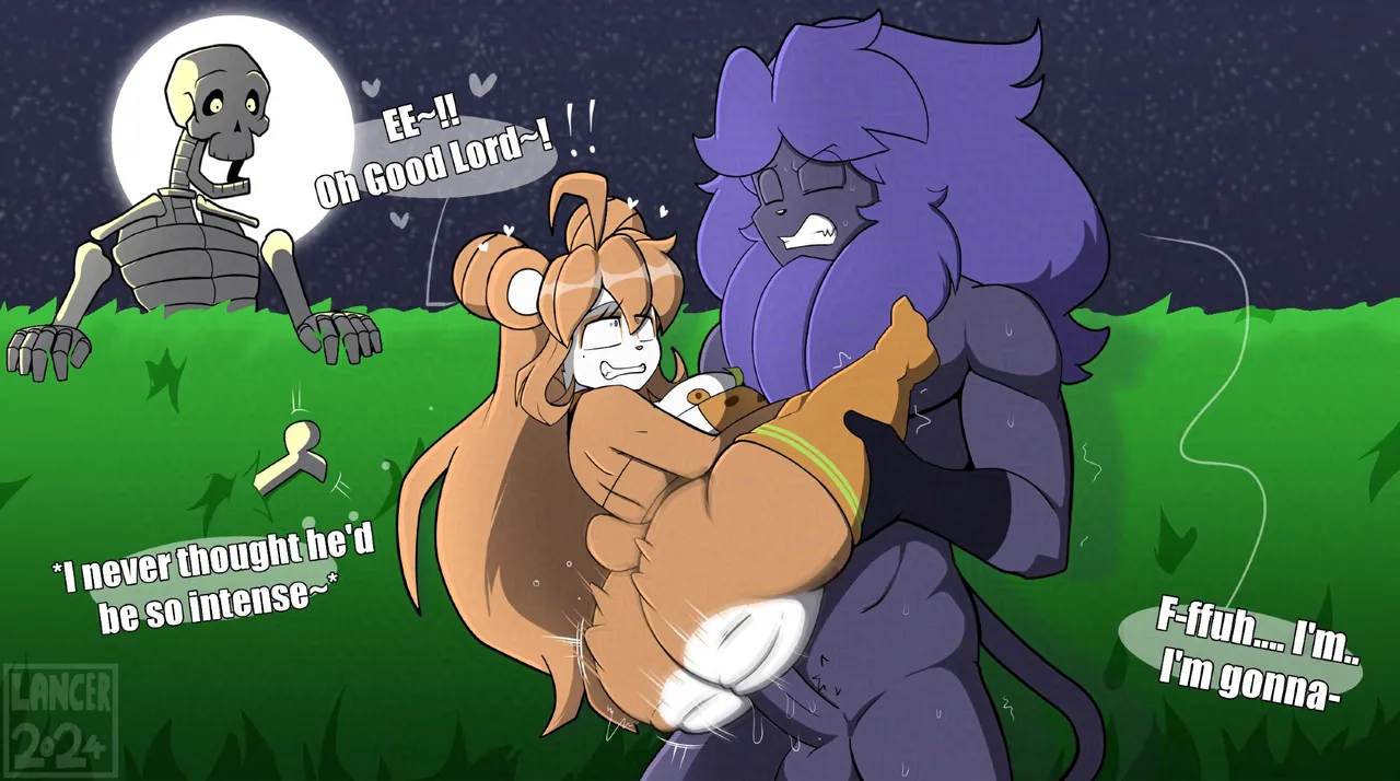 Lah-Tay x Linhe: Pumpkin Patch Pump Off page 3 full