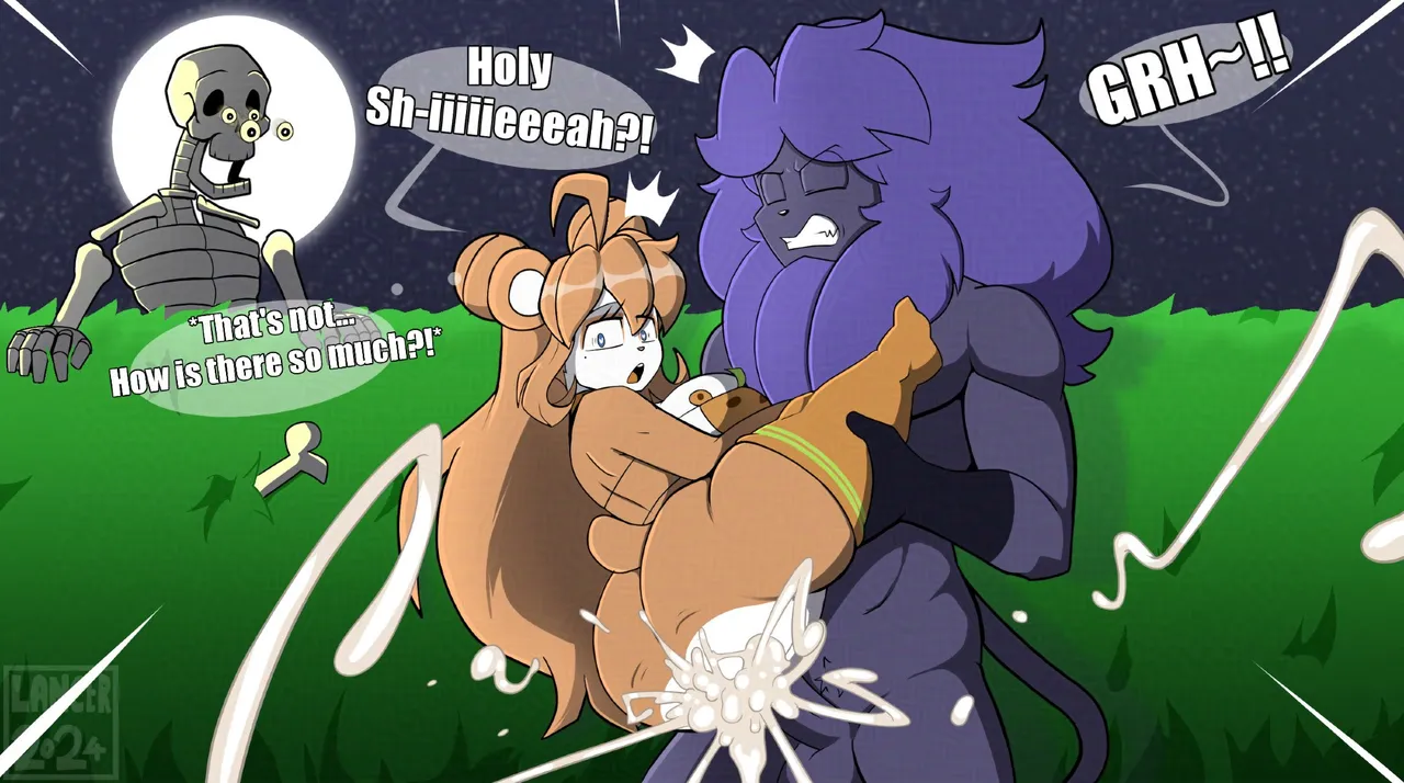 Lah-Tay x Linhe: Pumpkin Patch Pump Off page 4 full