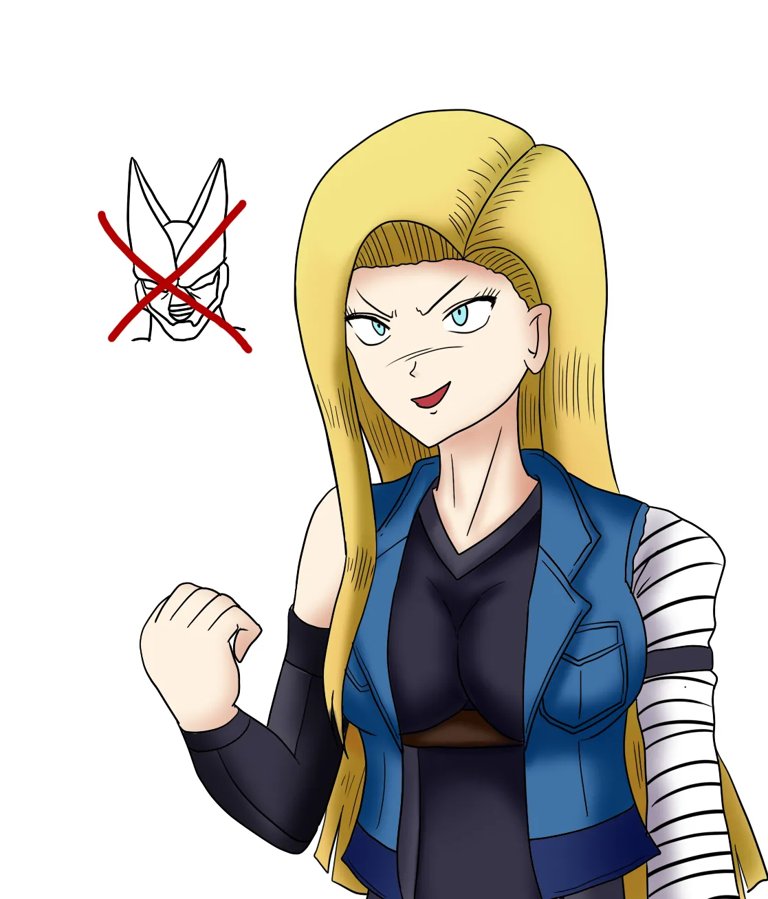 セルに吸収される「超１８号」 page 2 full