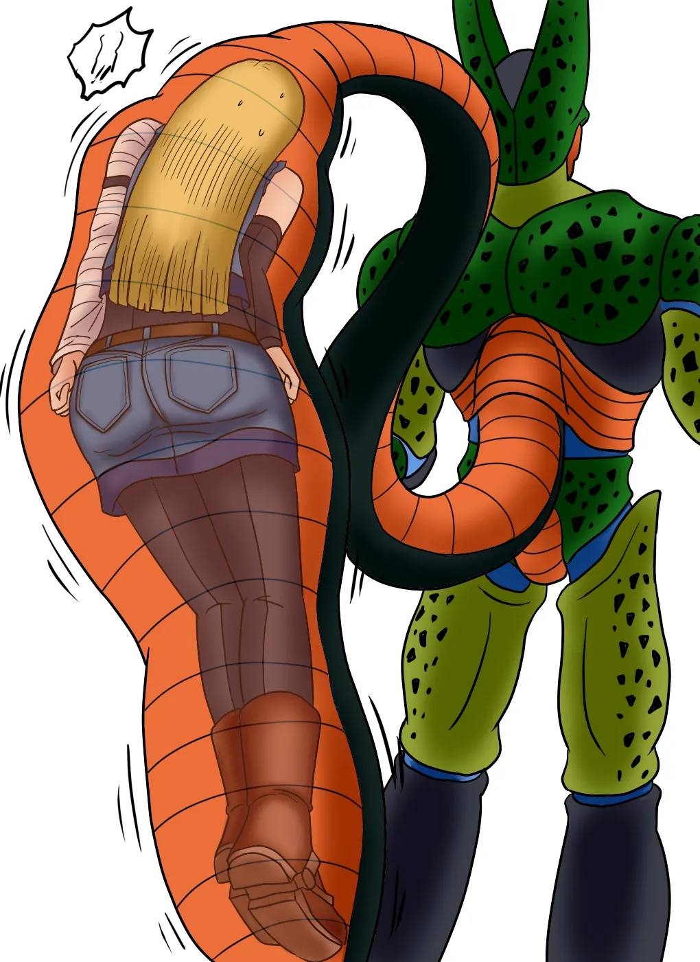 セルに吸収される「超１８号」 page 7 full