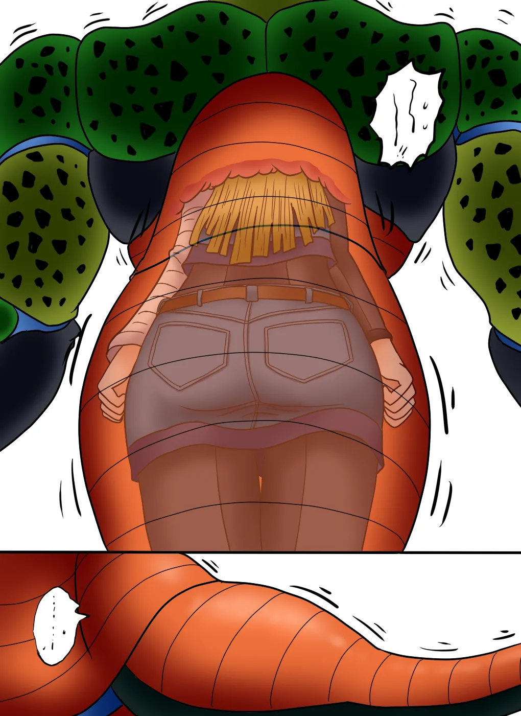 セルに吸収される「超１８号」 page 8 full