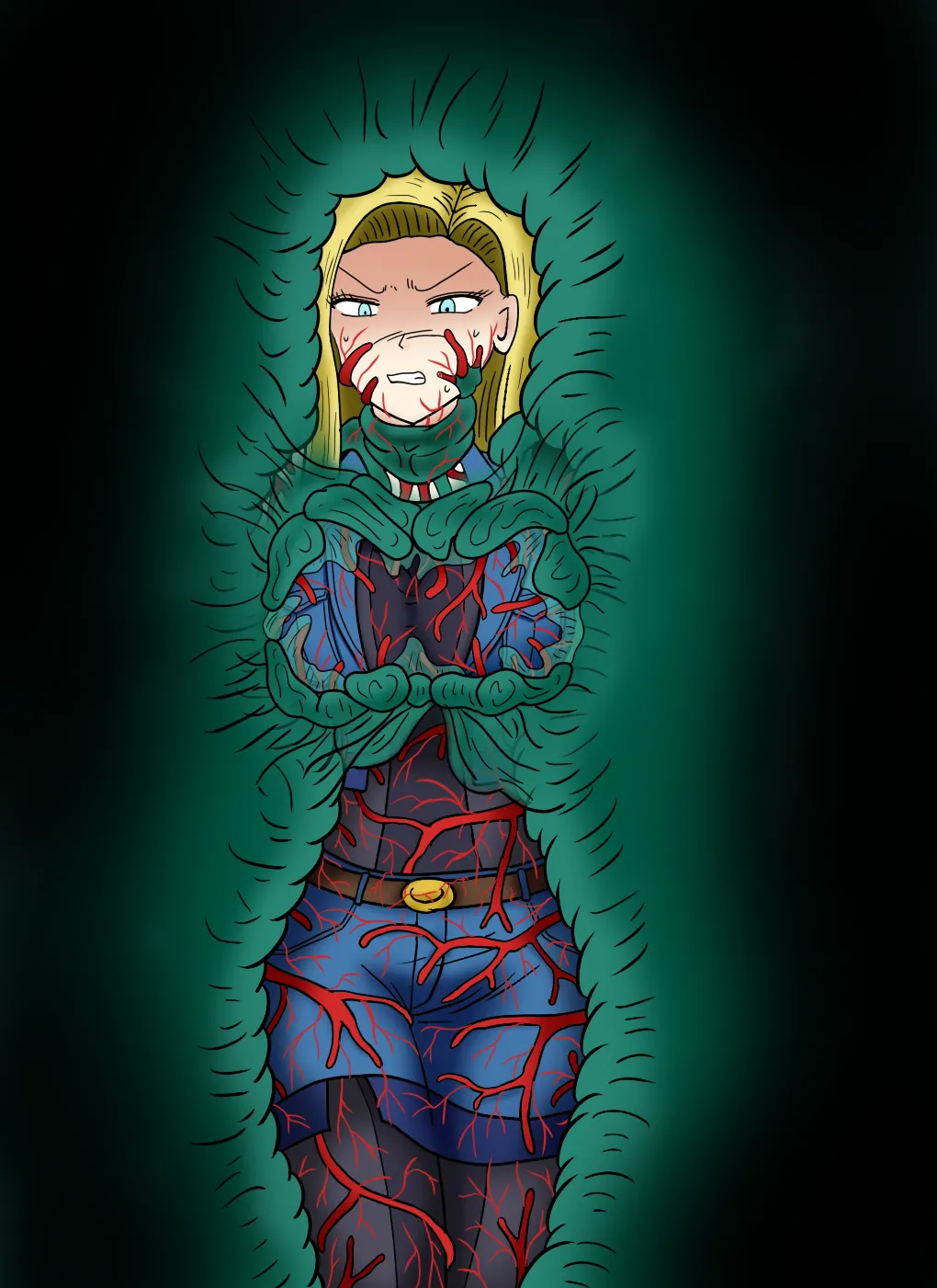 セルに吸収される「超１８号」 page 9 full