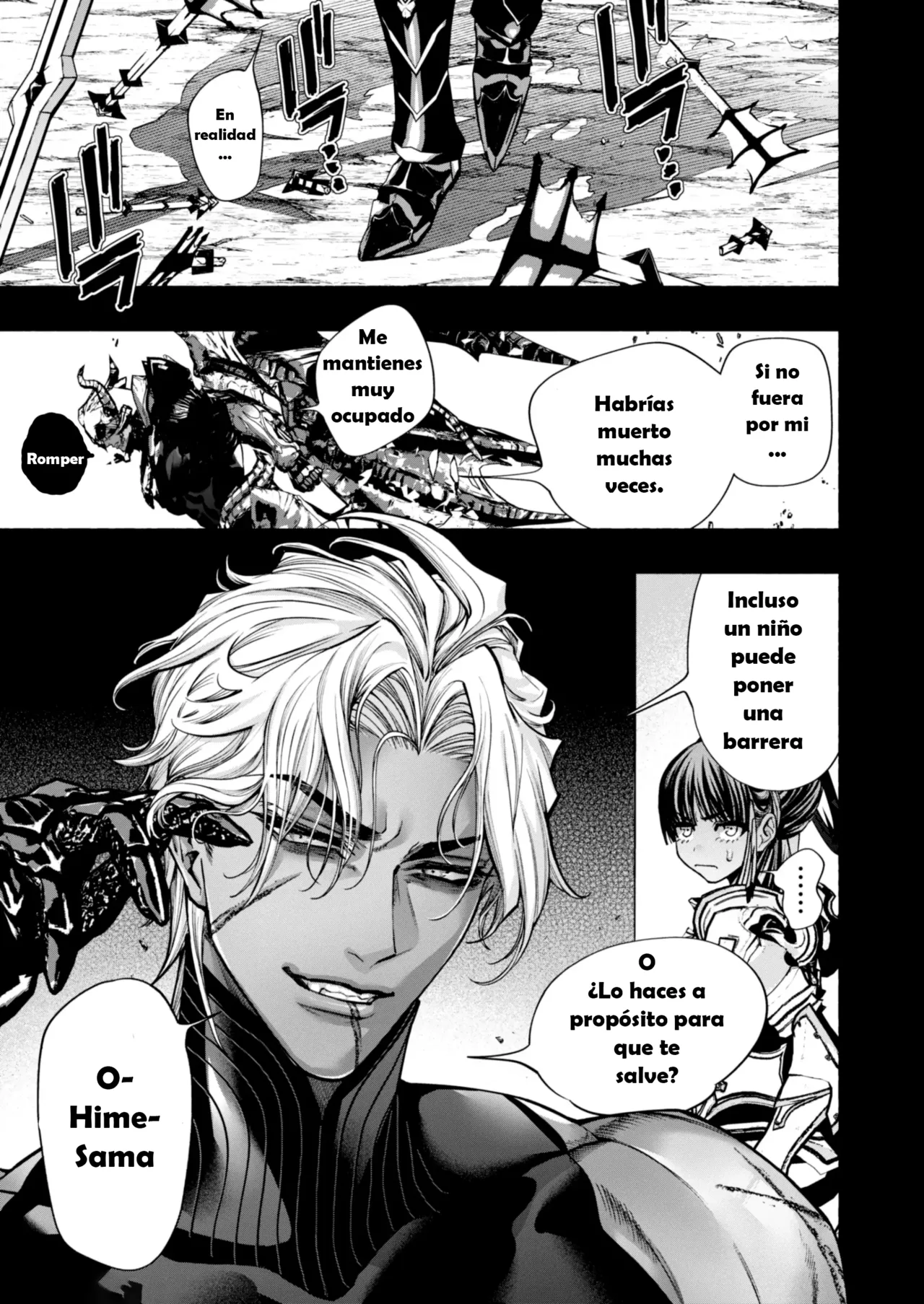 Reencarnacion en otro mundo - El Dragón Negro y La Santa Obscura page 8 full