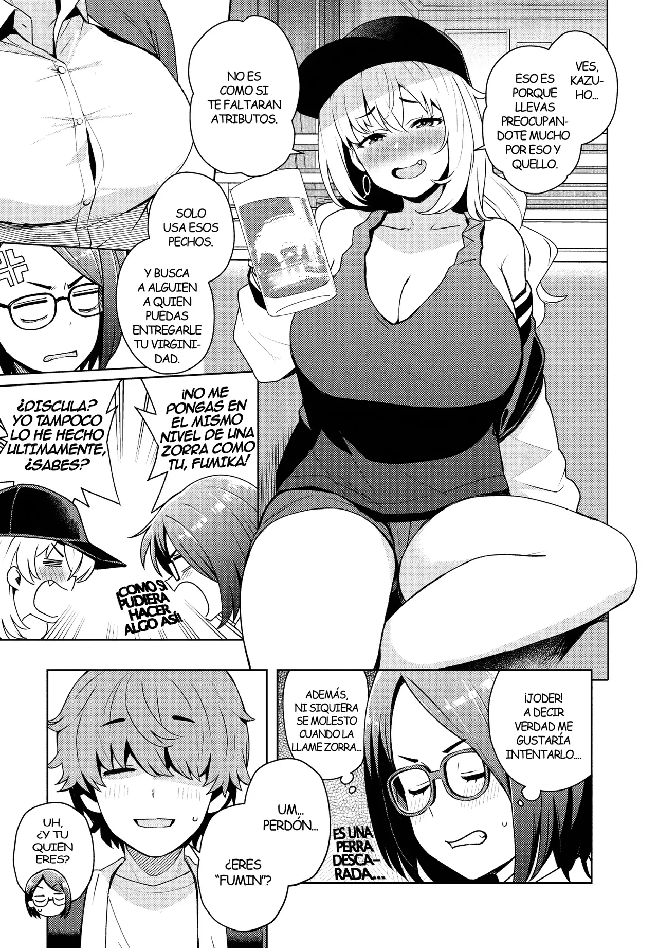 Ima kara Hajimete Nani ga Warui | ¿Qué Hay de Malo en Querer Hacerlo Ahora？~Una Gyaru y una Solterona... ¿¡Están Aquí para Hacerme Perder mi Virginidad!？~ page 5 full