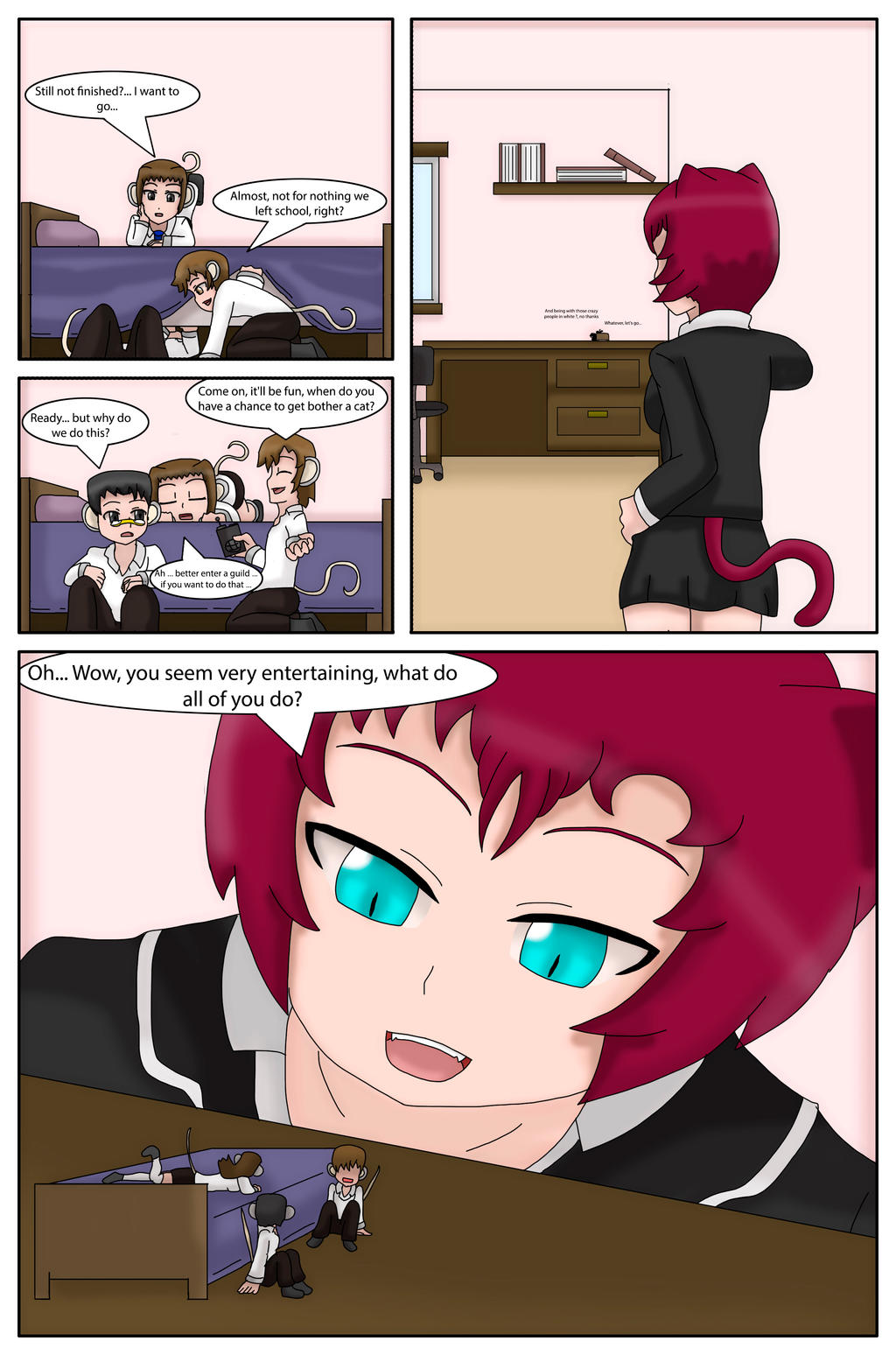 Hermanas Neko: BadLuck page 1 full