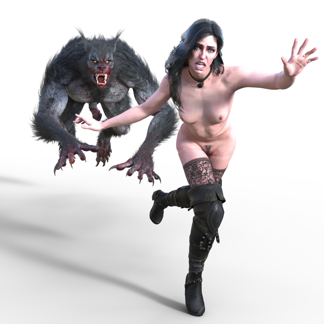 DancingMorlock - Yennefer in Freya's garden page 2 full