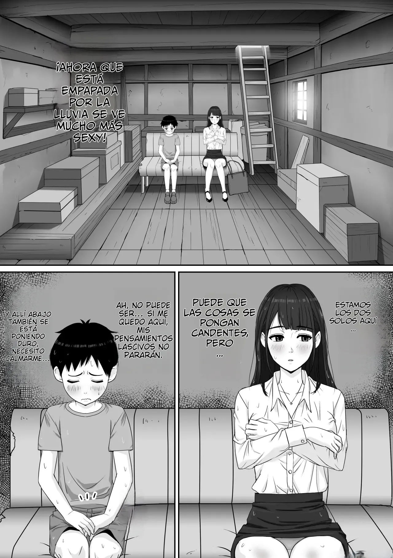 Kateikyoushi no Onee-san to Amayadori suru Koto ni Natta Hanashi | Una historia sobre cómo me refugie de la lluvia con mi tutora page 7 full