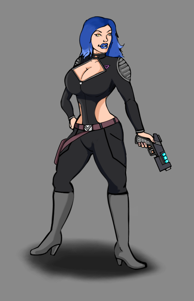 Yuki Space Assassin: Fanart page 1 full