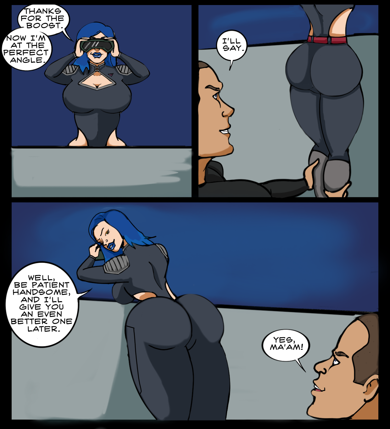 Yuki Space Assassin: Fanart page 3 full