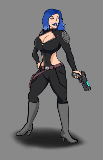 Yuki Space Assassin: Fanart cover