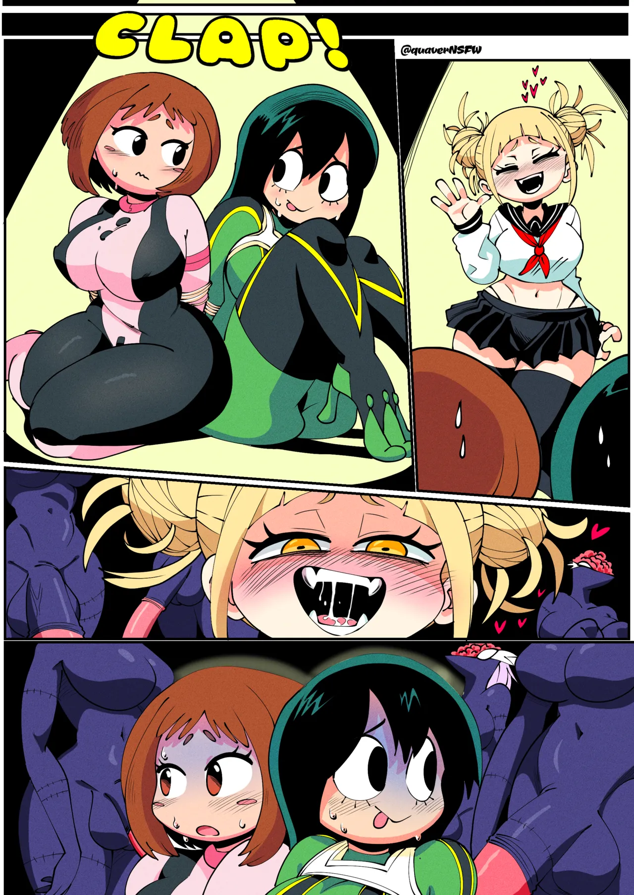 My Hero Academia Comic page 1 full