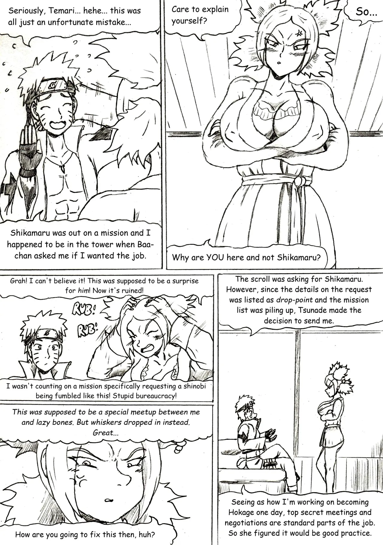 Naruto x Temari preview page 5 full