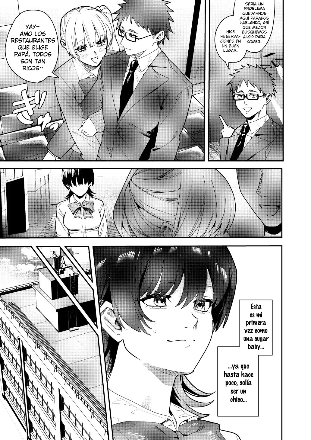Papakatsu Nyotaika de Tanoshiku Kasegu! | ¡Divirtiéndome y Ganando Algo de Dinero al Prostituirme Después de Convertirme en Chica! page 4 full