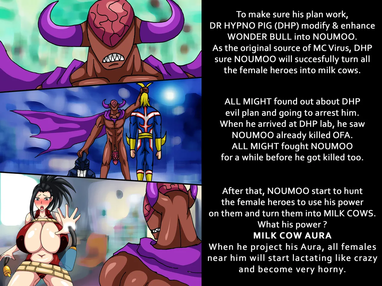 Harvest MOO VIRUS #03 - My Cow Academia page 3 full