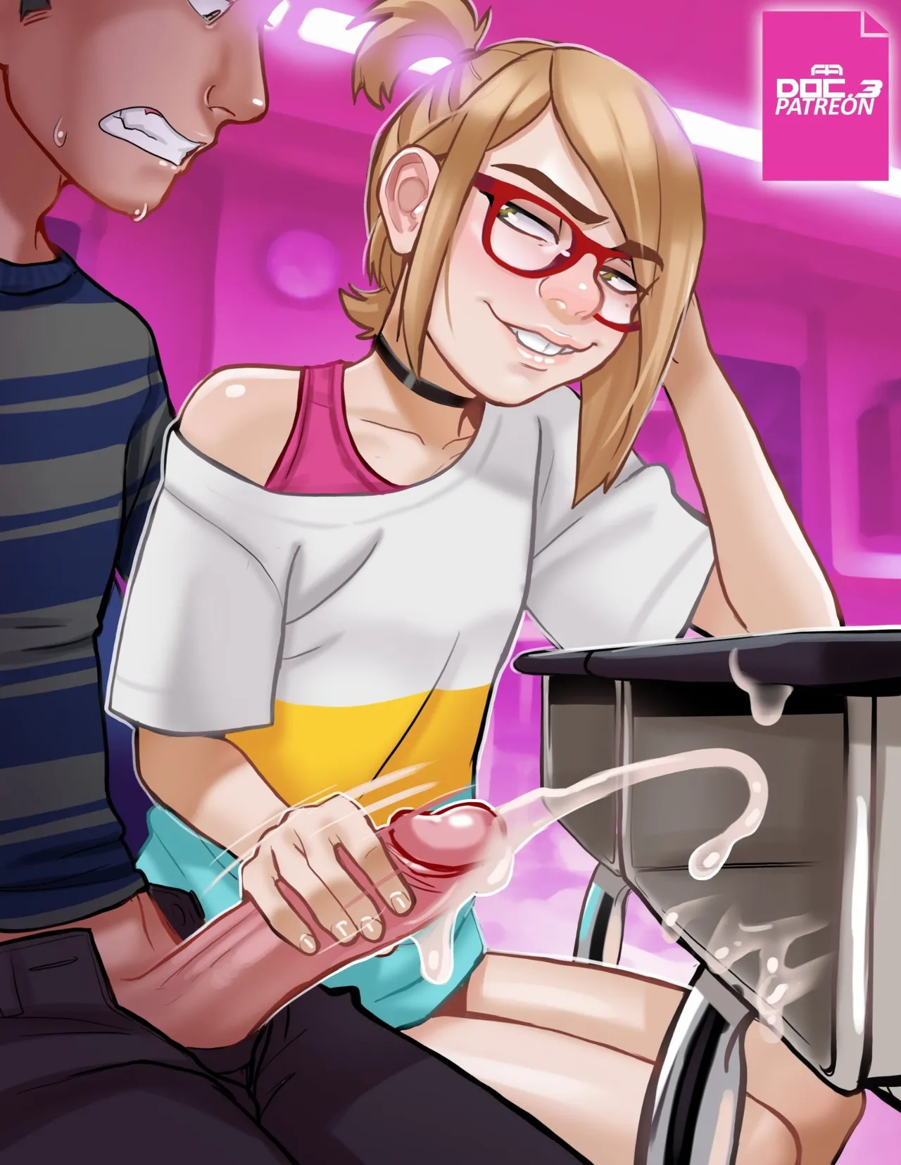 Sex under table / behind door Vol.4 page 8 full