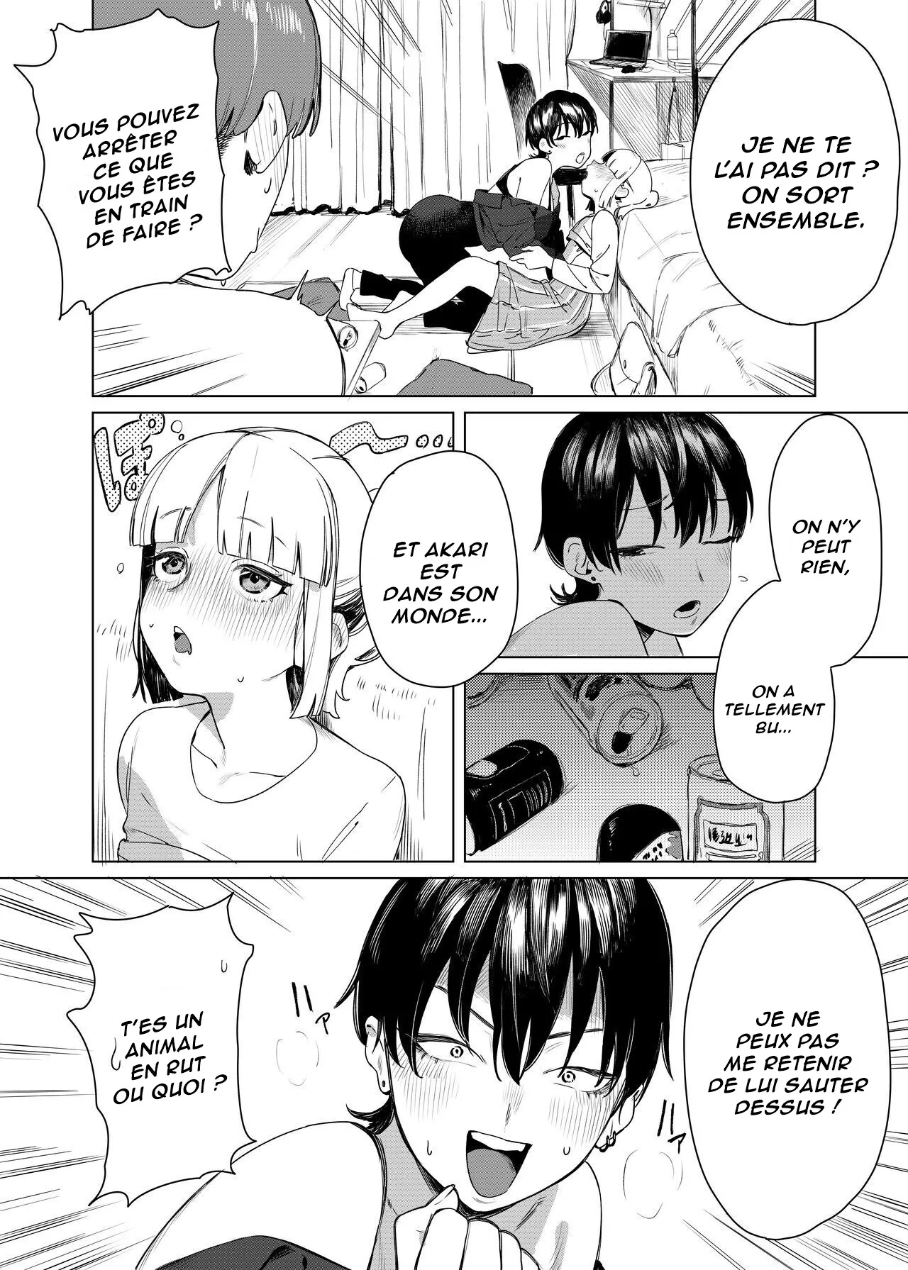 Yuri ni Hasamaremashita. | Pris en Sandwich entre deux amies. page 3 full