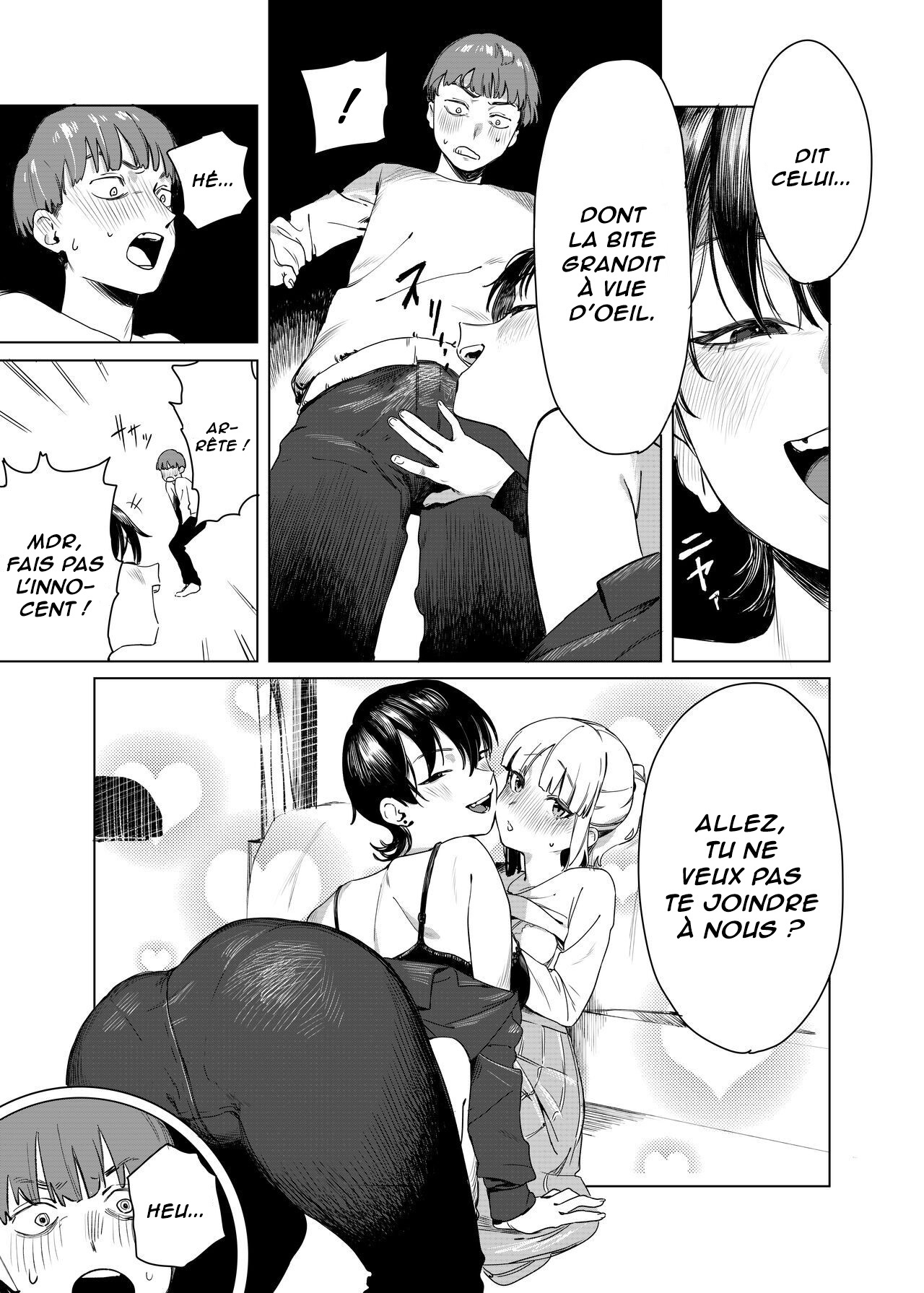 Yuri ni Hasamaremashita. | Pris en Sandwich entre deux amies. page 4 full