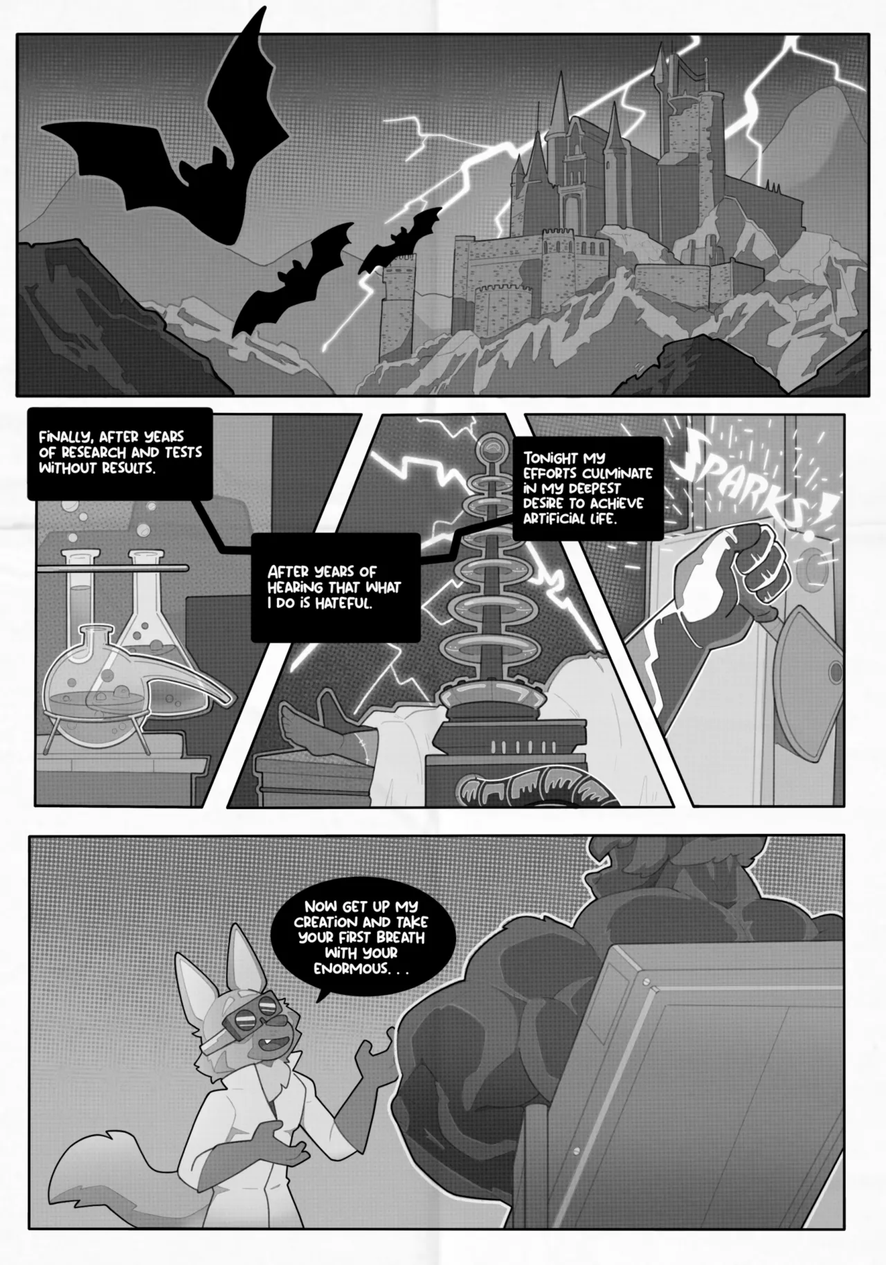 Together with Heather: FrankenBride page 1 full