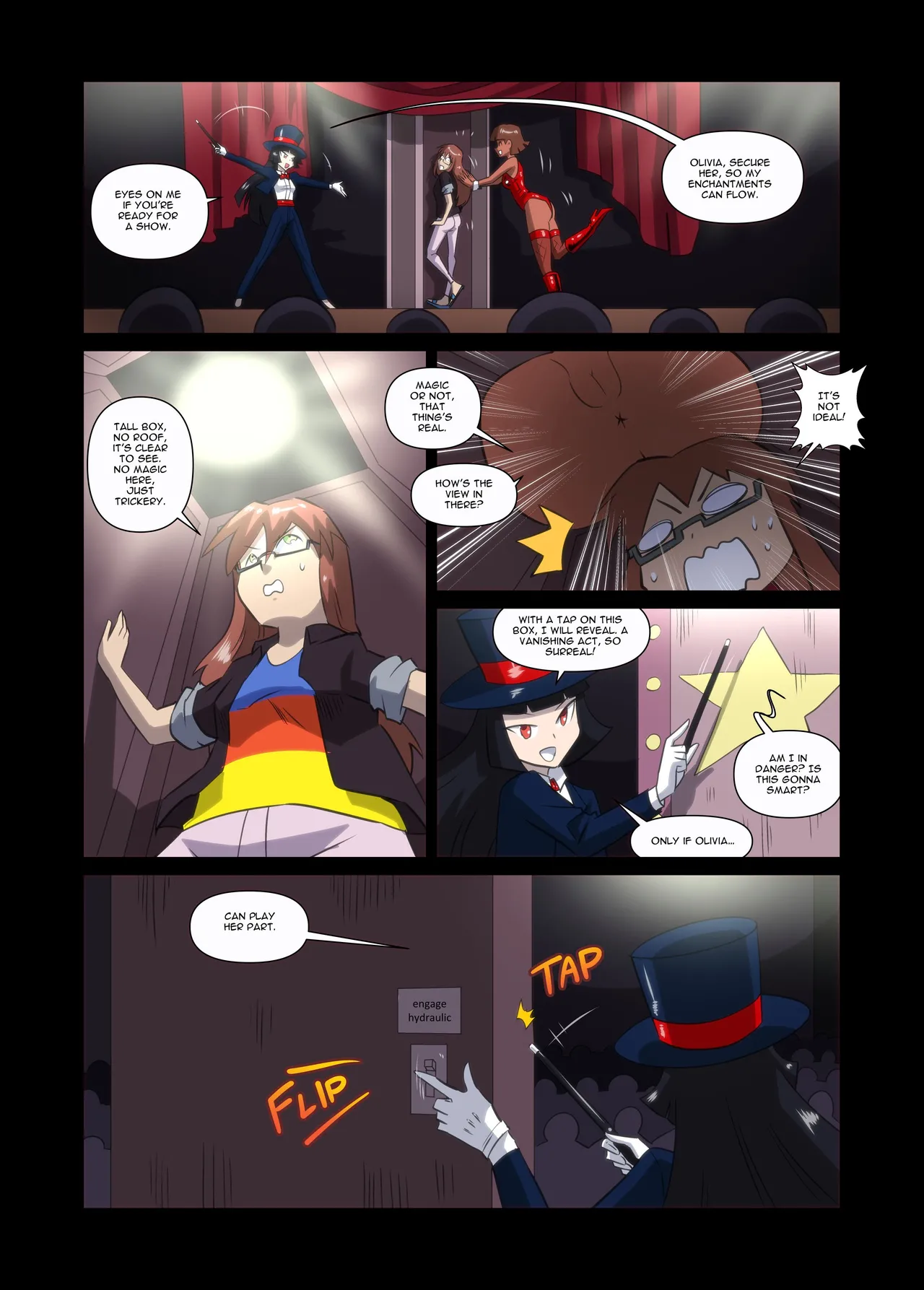 AKO: The Vanishing Act page 3 full