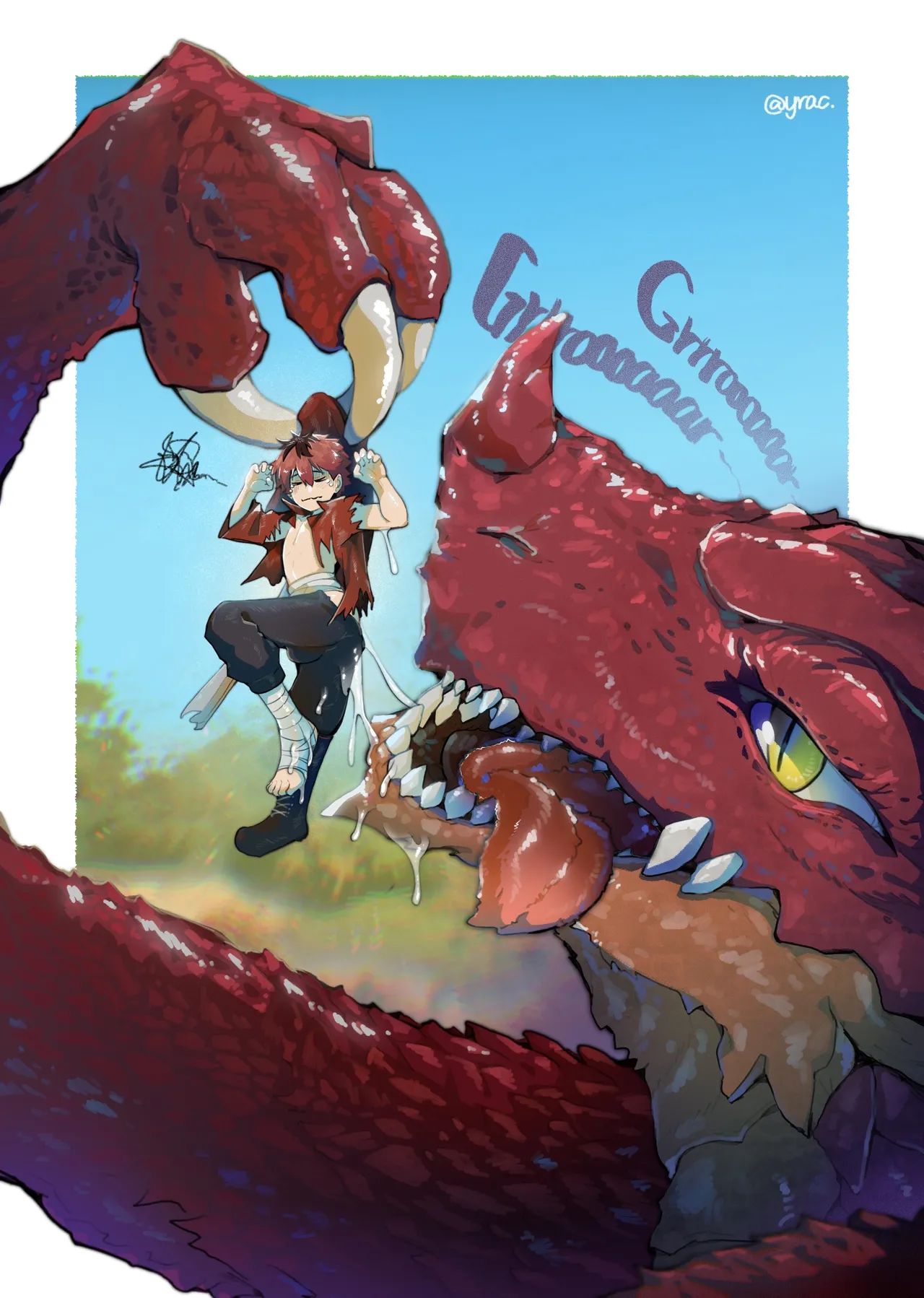 龍的舔拭｜修塔爾克｜シュタルク Stark page 7 full