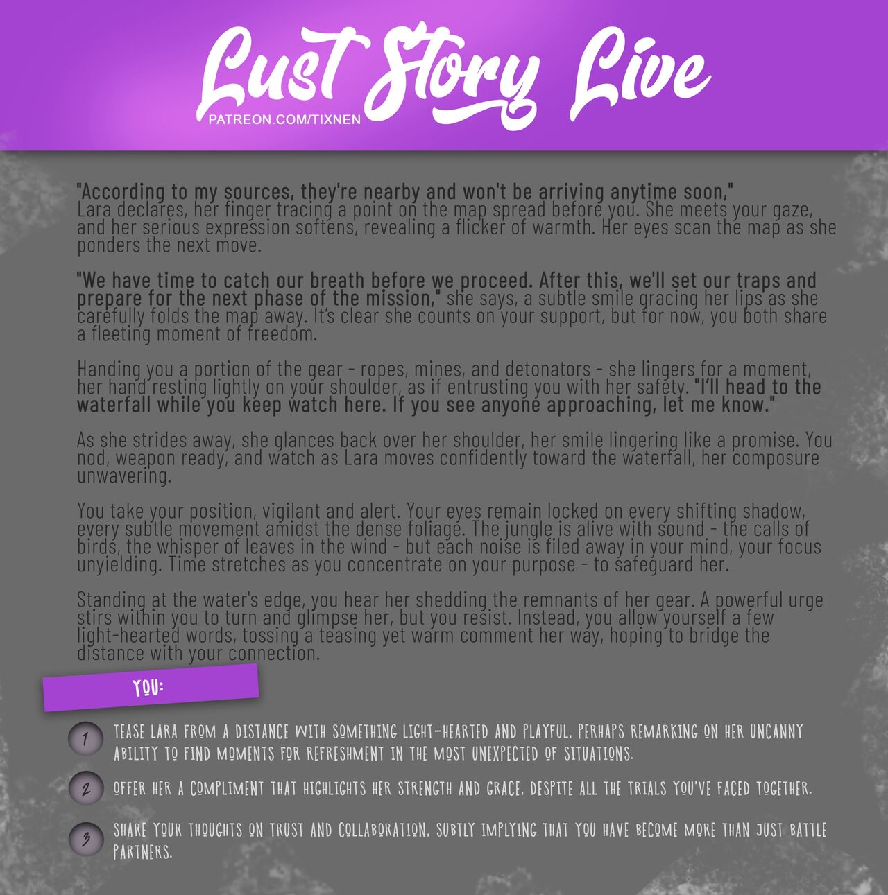 Lust Story Live: Lara Croft page 5 full
