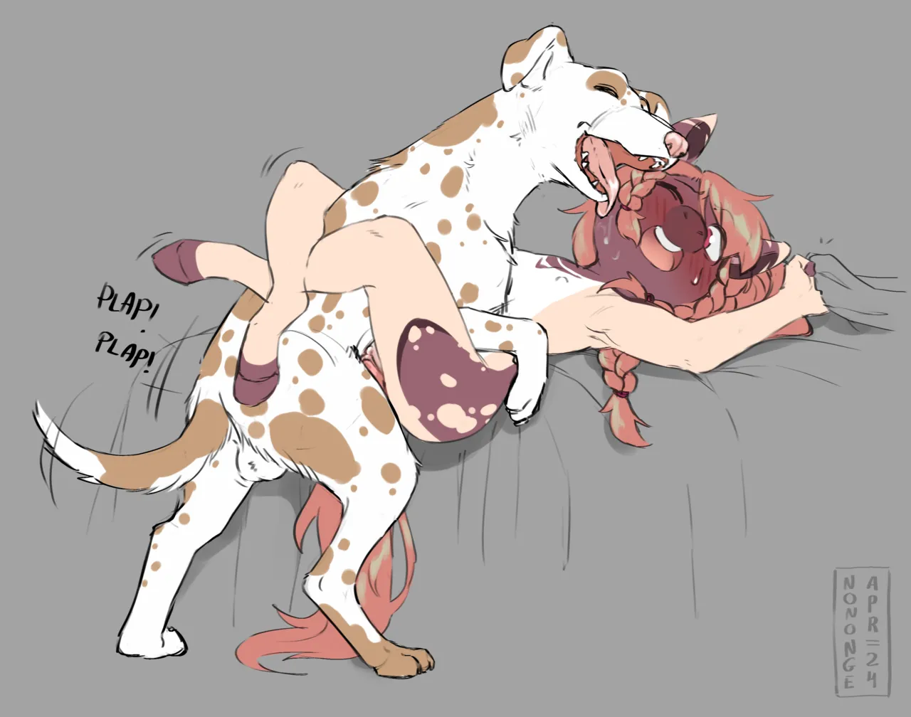 Women and Furries Missionary with Animals page 2 full