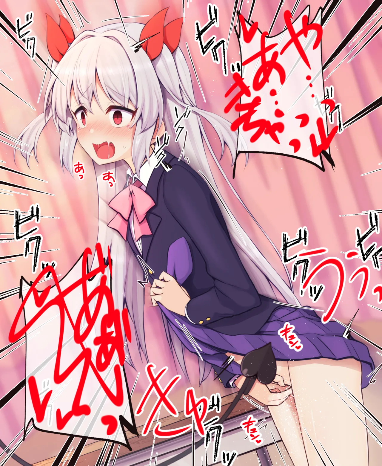 サキュバスに見られながらオナニーさせられる女の子 page 5 full