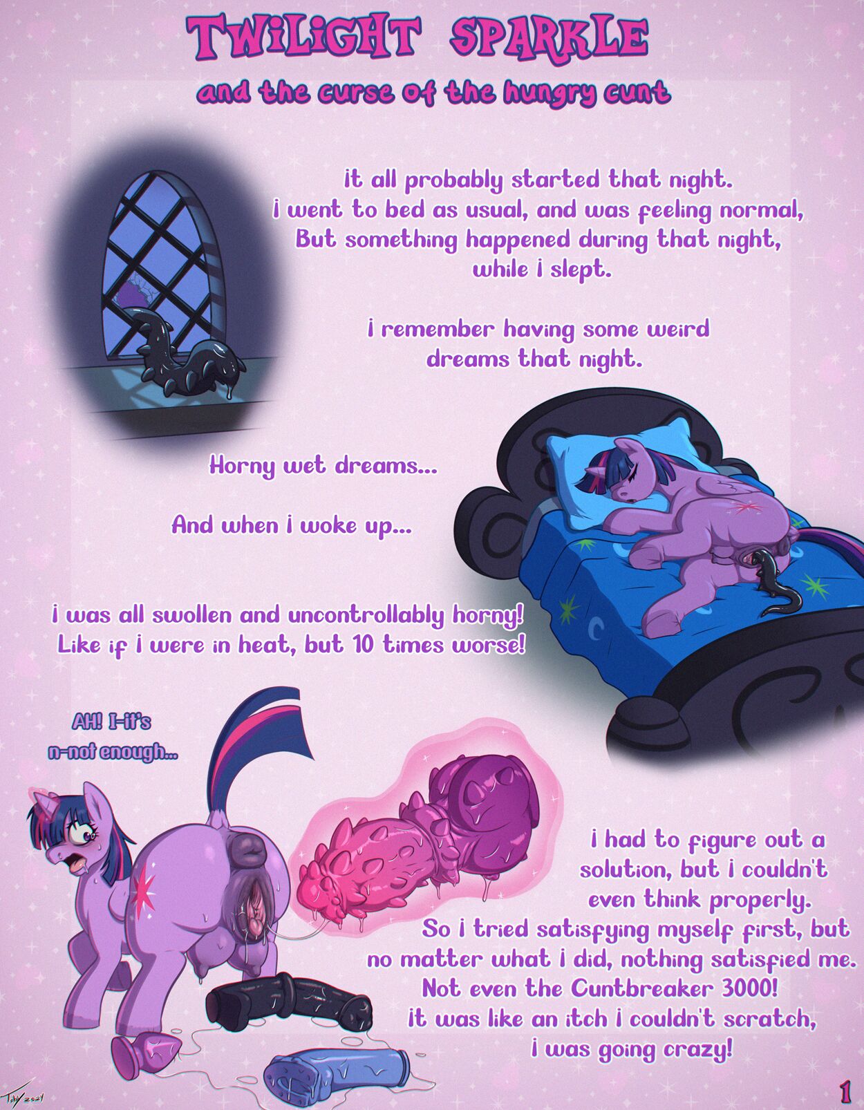 Twilight Sparkle and the curse of the hungry cunt page 1 full