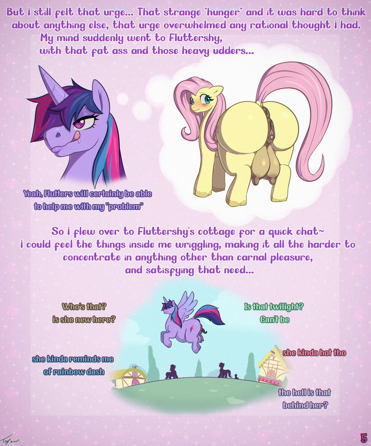 Twilight Sparkle and the curse of the hungry cunt page 5 full
