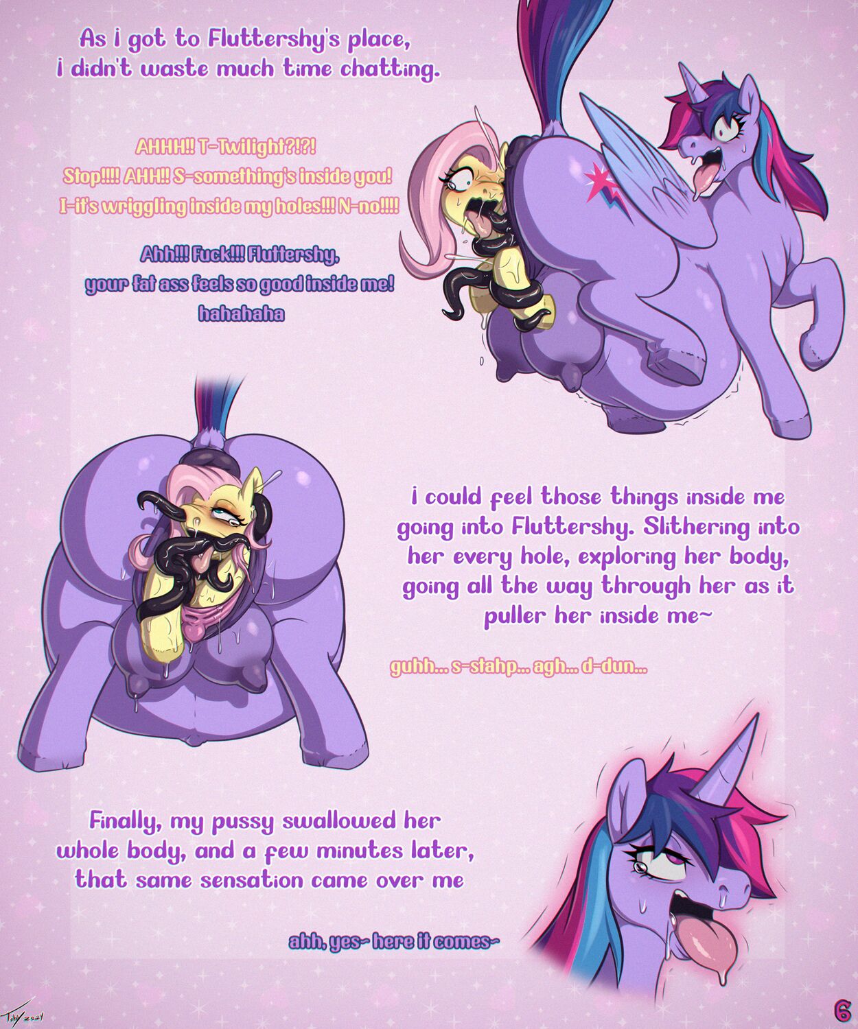 Twilight Sparkle and the curse of the hungry cunt page 6 full
