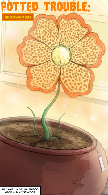 Potted Trouble: The Blooming Flower cover