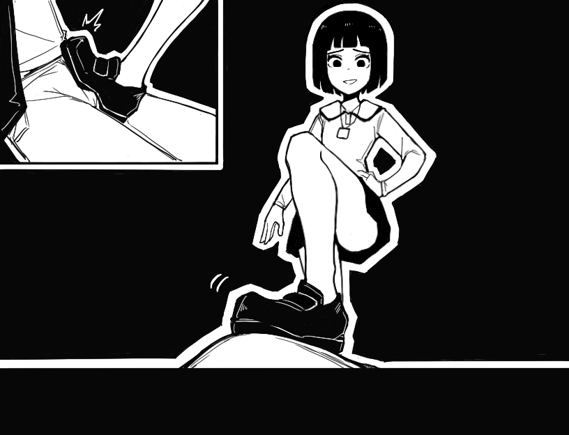 黑白高中同学 CG page 10 full