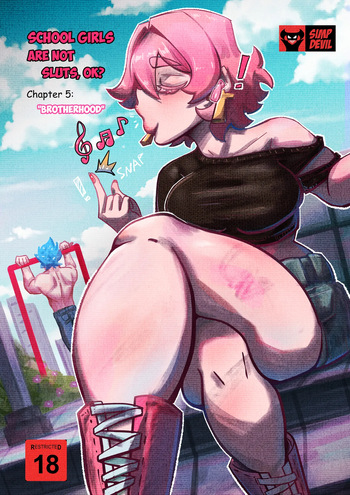 School girls are not sluts,OK? Chapter 5 cover
