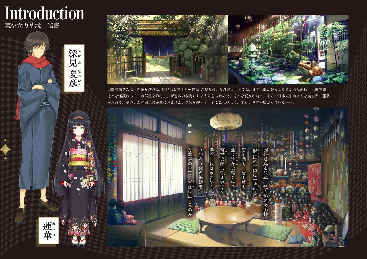 Bishoujo Mangekyou Happoubi Jin Artworks Volume 2 page 5 full