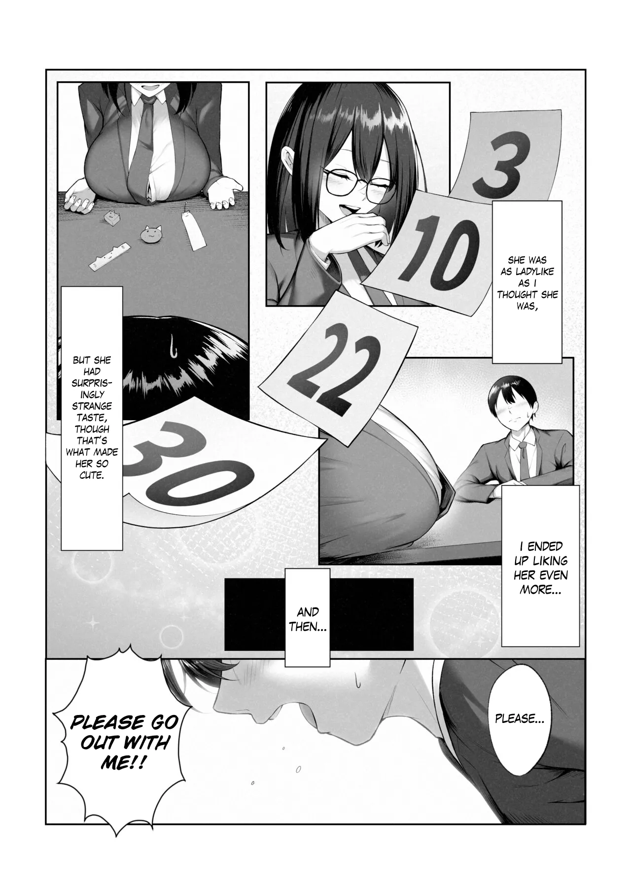 Boku dake shiranai kanojo no `sugata'. Only I don't know her 'look'. page 6 full